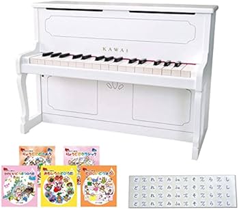 Amazon | カワイ ミニピアノ アップライトピアノ ホワイト 白 木製