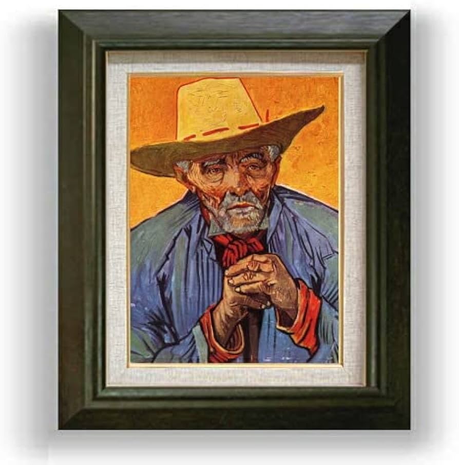 Amazon.co.jp: ゴッホ パシアンス・エスカリエの肖像 F4 油絵直筆