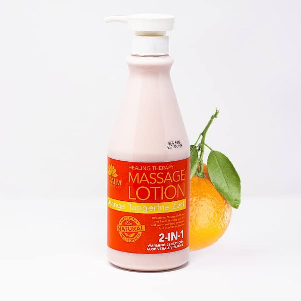 Amazon.com : Healing Therapy Masage Lotion- Orange Tangerine Zest