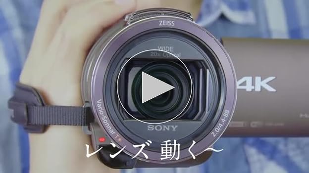 Amazon | SONY ビデオカメラ FDR-AX40 4K 64GB 光学20倍 ブラック