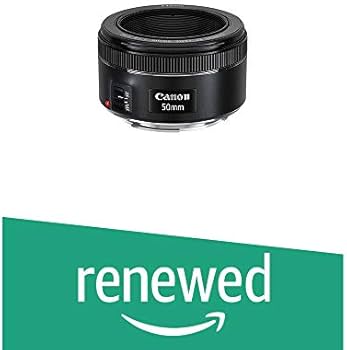 Amazon.com : Canon EF 50mm f/1.8 STM Lens (Renewed) : Electronics