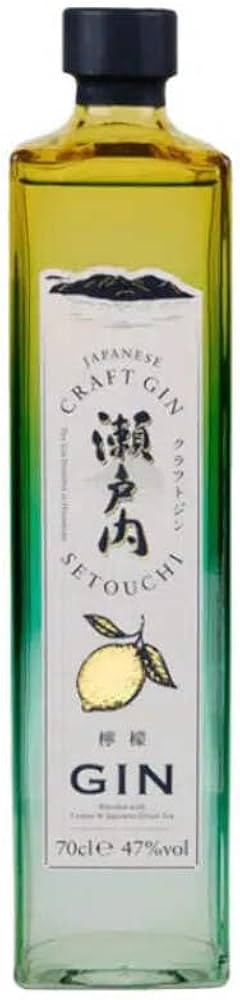 Amazon.co.jp: 三宅本店 クラフトジン瀬戸内 檸檬 [ ジン 47度 日本