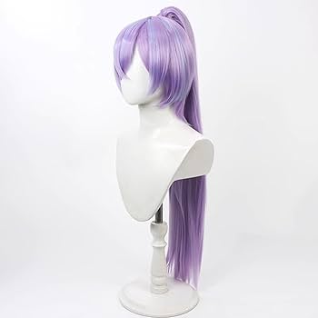 Amazon.co.jp: 星導ショウ 星導晶 コスプレウィッグ ポニーテール