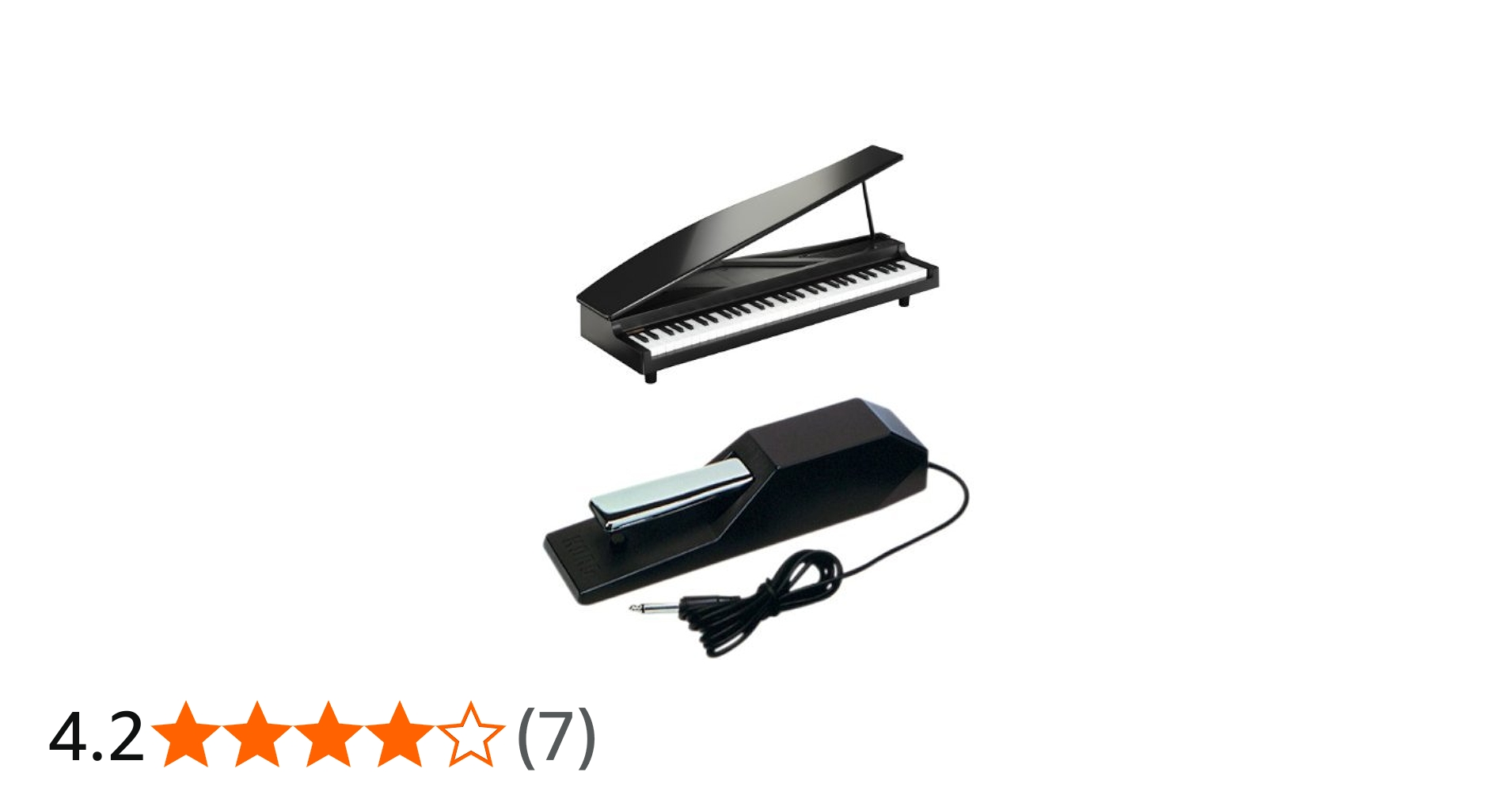 Amazon | KORG MICROPIANO マイクロピアノ ミニ鍵盤61鍵 ブラック