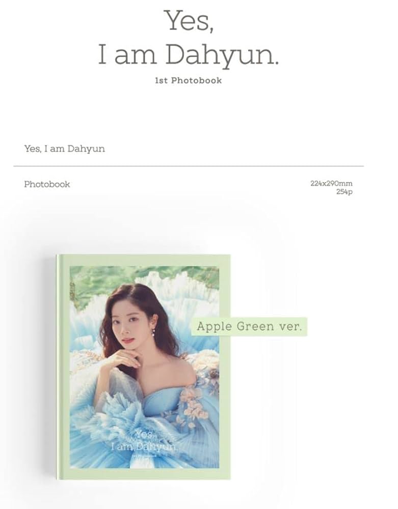 Amazon.co.jp: Dahyun (TWICE) - 1ST PHOTOBOOK [ Yes, I am Dahyun