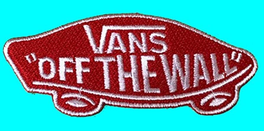 Amazon.co.jp: VANS アイロンワッペン 赤 バンズ : ホビー