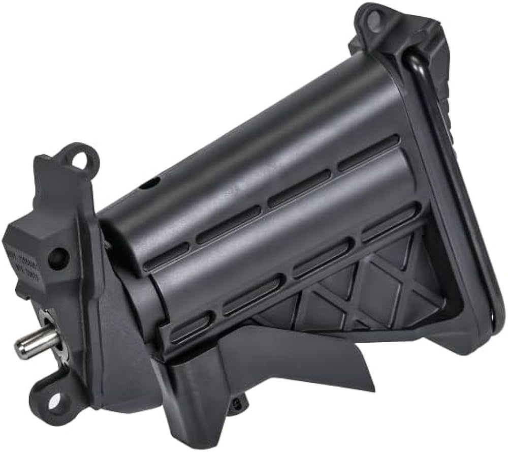 Amazon.co.jp: VFC製 M249 ガスガン対応 5段階伸縮 コラプシブル