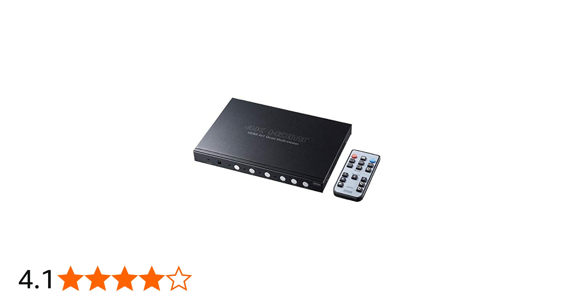 Amazon.co.jp：4入力1出力HDMI画面分割切替器(4K対応) SW-UHD41MTV