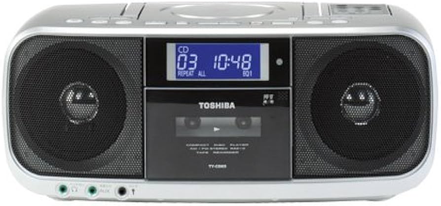 Amazon.co.jp: TOSHIBA CDラジオカセットレコーダー CUTEBEAT シルバー