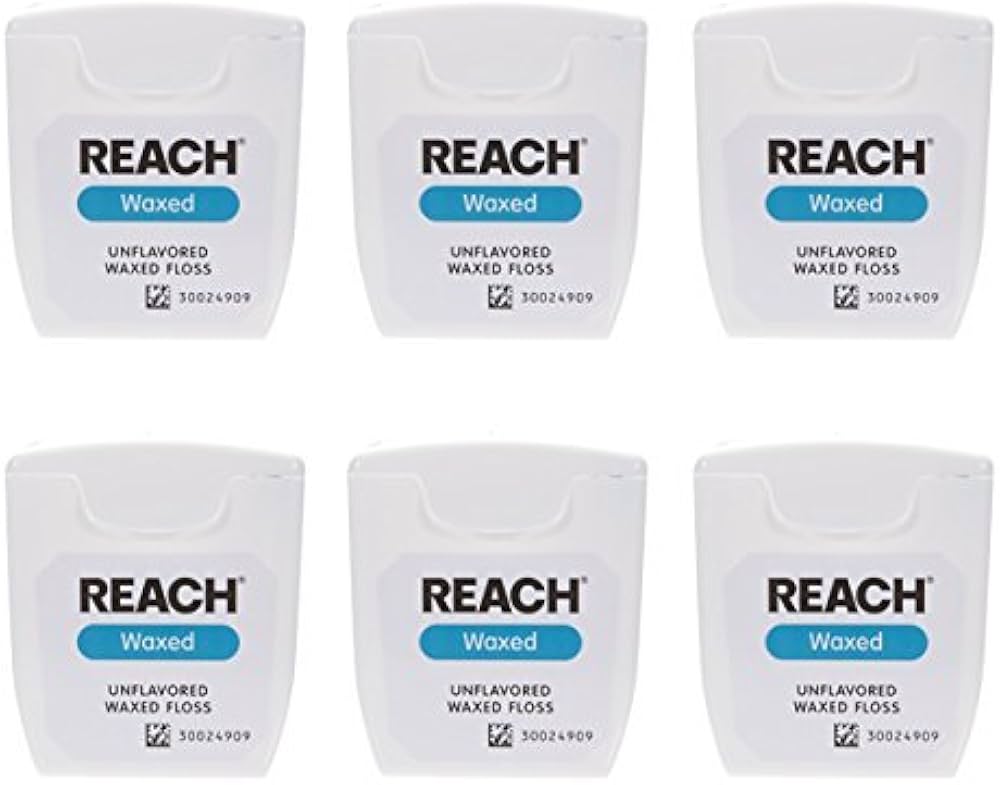 Amazon | J&J リーチ デンタルフロス/ワックス・ノンフレーバー / 55