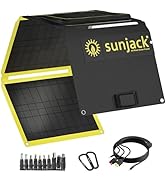 Amazon.com : SunJack – 40 Watt Foldable Solar Panel, ETFE