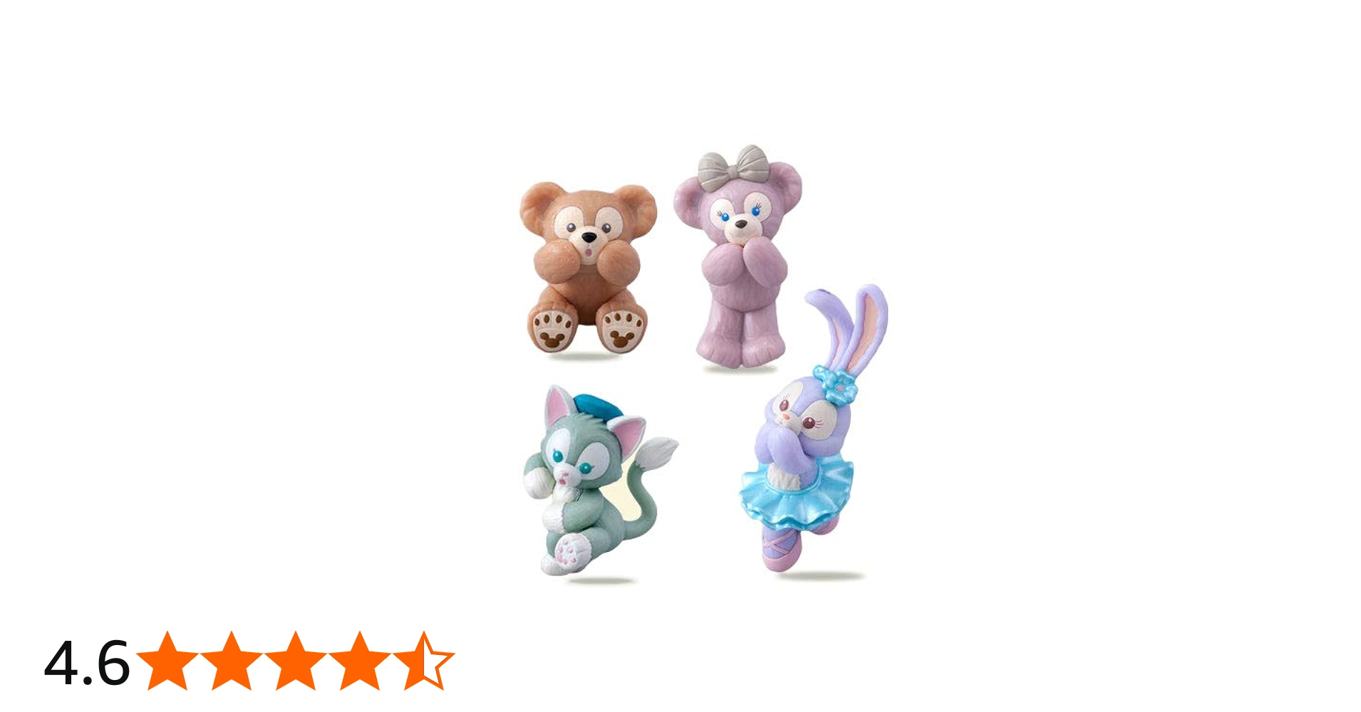 Amazon.co.jp: ダッフィー＆フレンズ フィギュア（5個セット