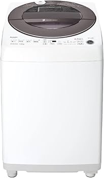 Amazon | シャープ SHARP 洗濯機 ES-GW11F-S シルバー系 穴なし槽