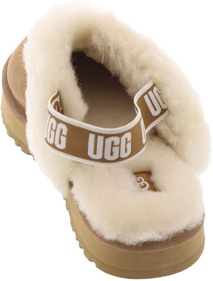 Amazon.co.jp: UGG キッズ ファンケットスリッパ, チェスナット, 1