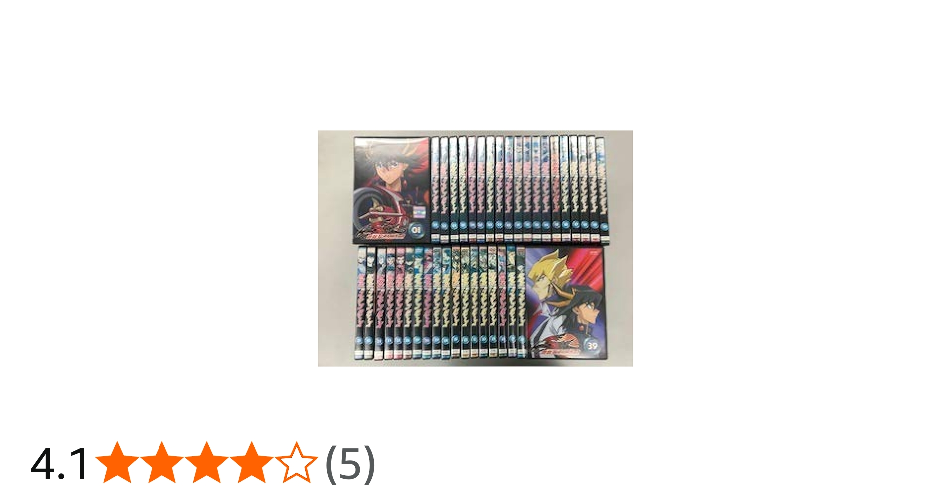 Amazon.co.jp: 遊戯王ファイブディーズ 【レンタル落ち】全39巻セット