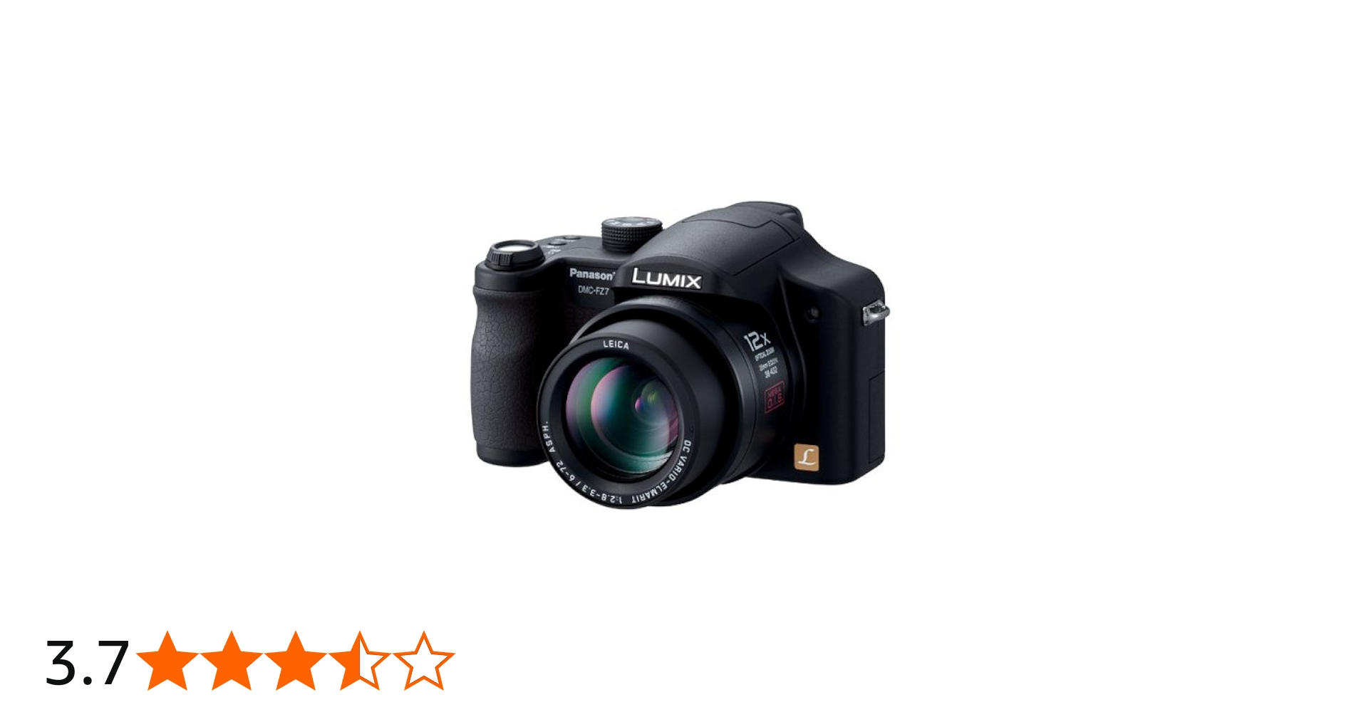 Amazon.co.jp: パナソニック デジタルカメラ LUMIX DMC-FZ7-K ブラック