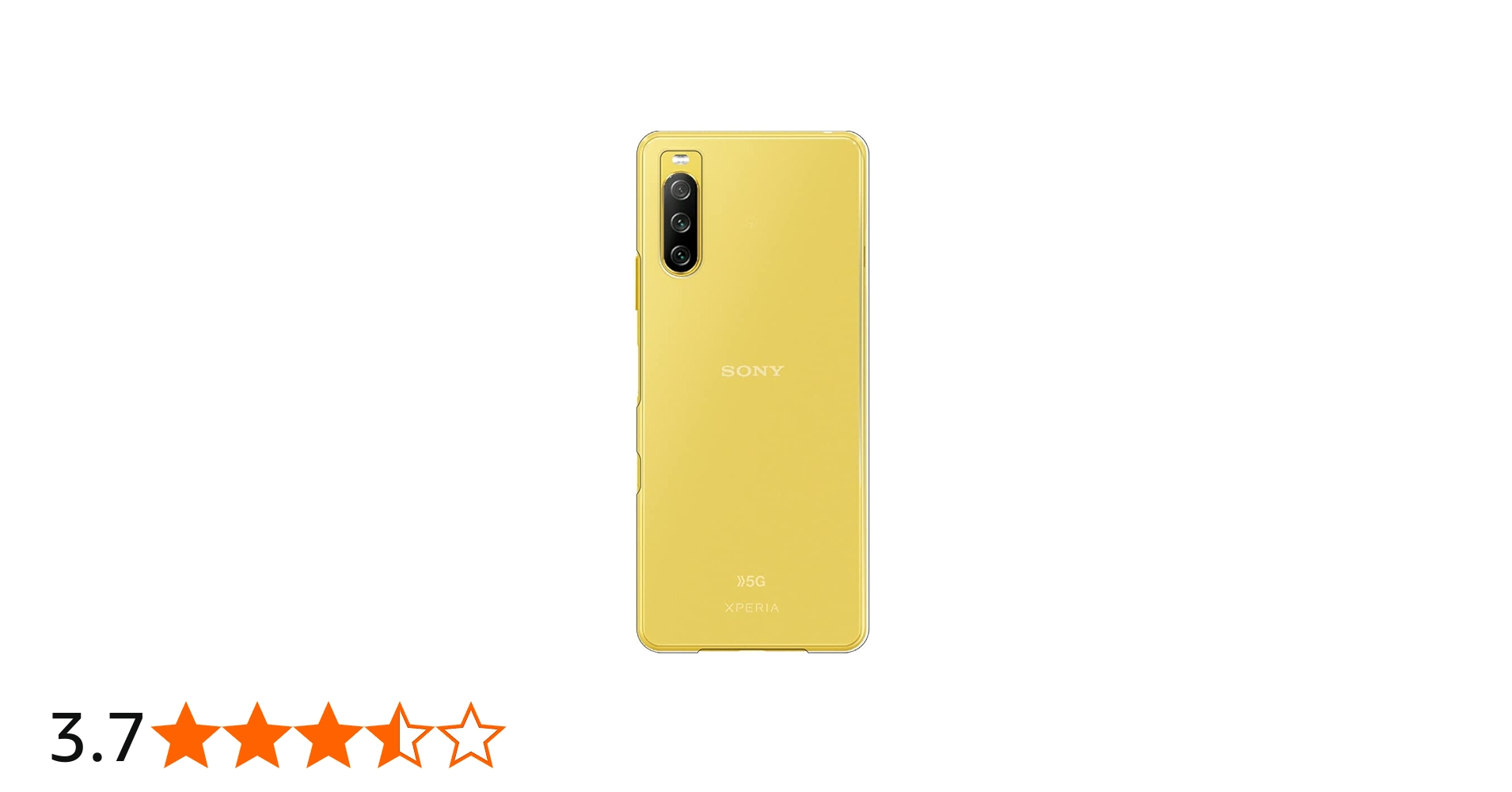 Xperia 10 Ⅲ イエロー SO-52B 箱なし Xperia 10 Ⅲ イエロー SO-52B