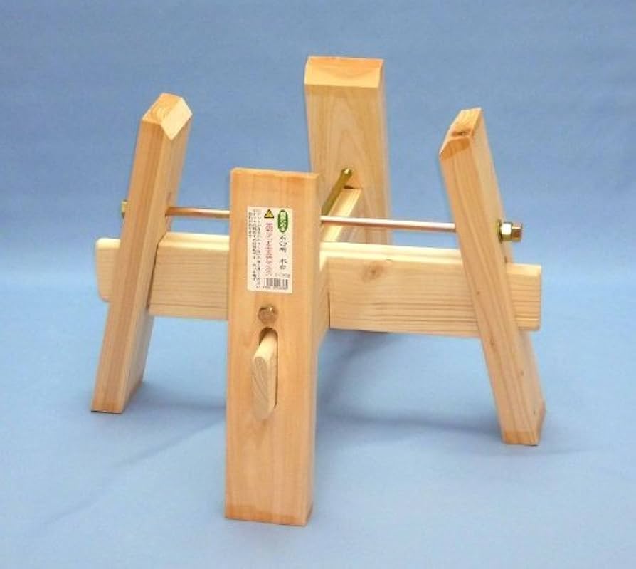 Amazon｜みかげ石 鉢形 もち臼 2升用 木台付き （本格派タイプの