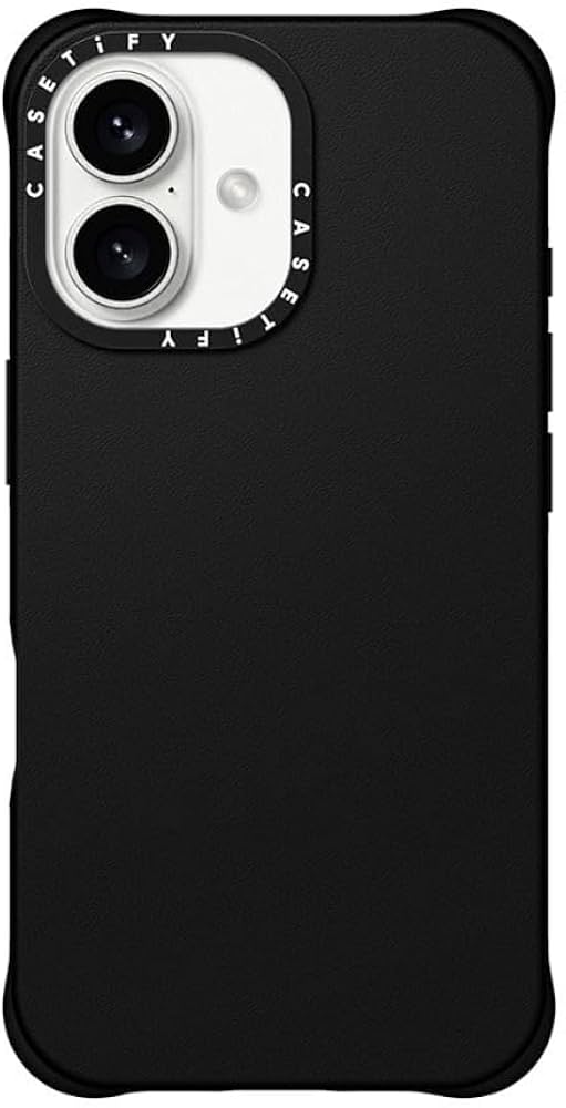 Amazon.com: CASETiFY BioVeg iPhone 16 Faux Leather Case [Textured