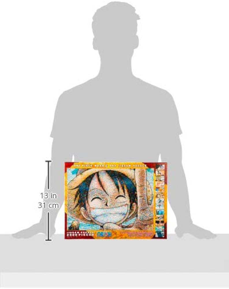Amazon.com: One Piece Luffy 2000 piece jigsaw puzzle Mosaic Art