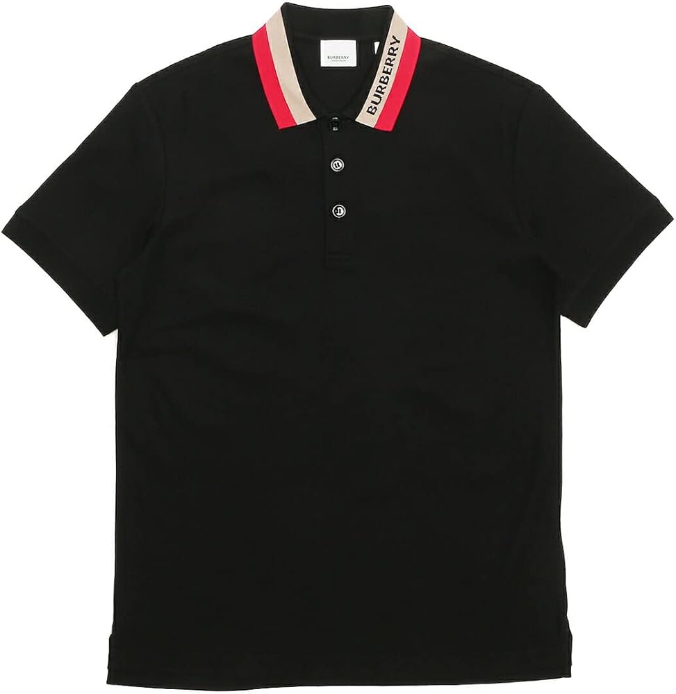 Amazon | [BURBERRY] [バーバリー] ポロシャツ コットンピケ ロゴ