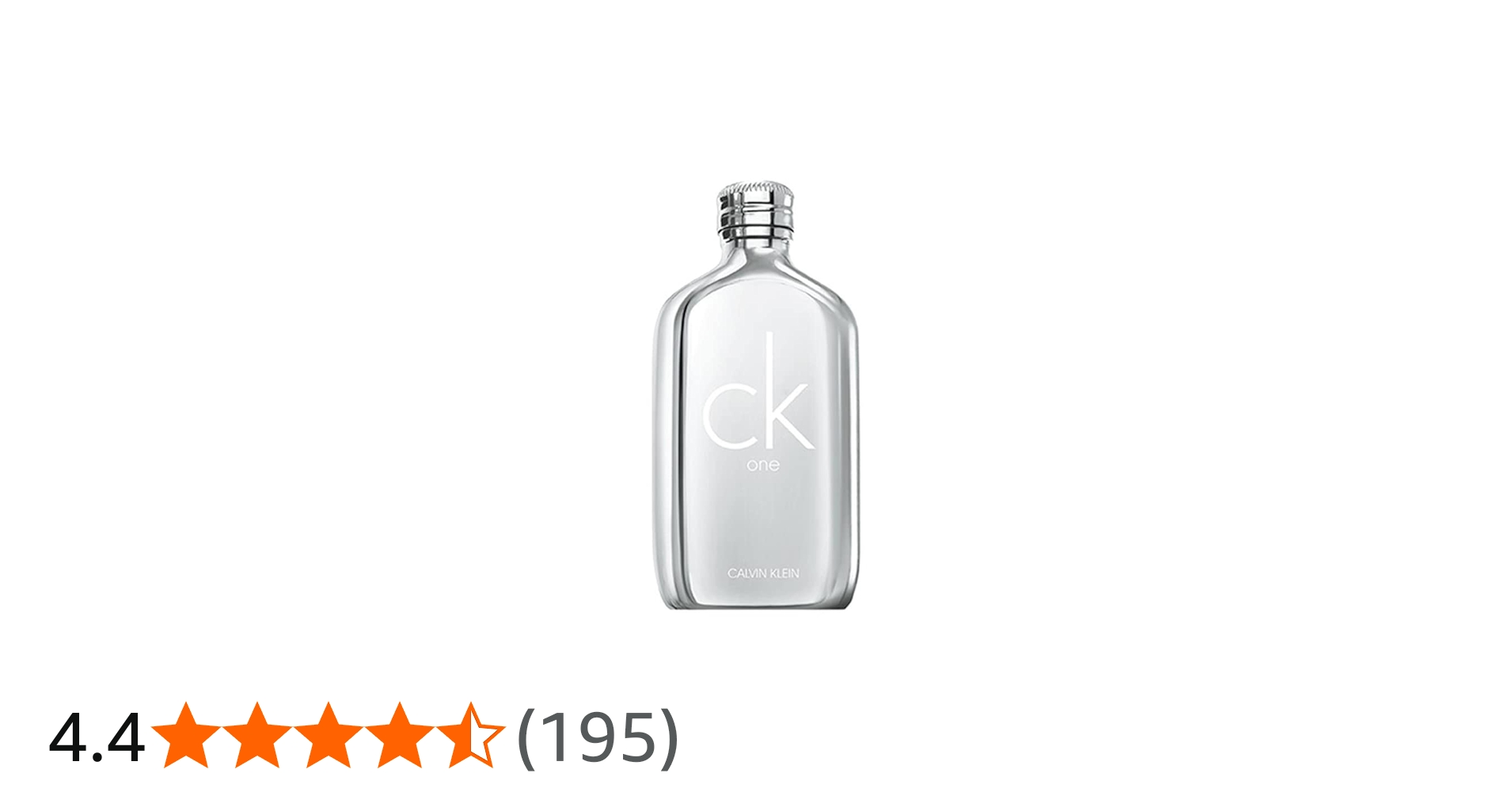 Amazon | カルバンクライン シーケーワン プラチナ EDT SP 100ml(並行