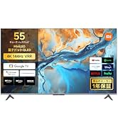 Amazon | Xiaomi テレビ 43インチ Google TV 4K QLED 量子ドット 液晶