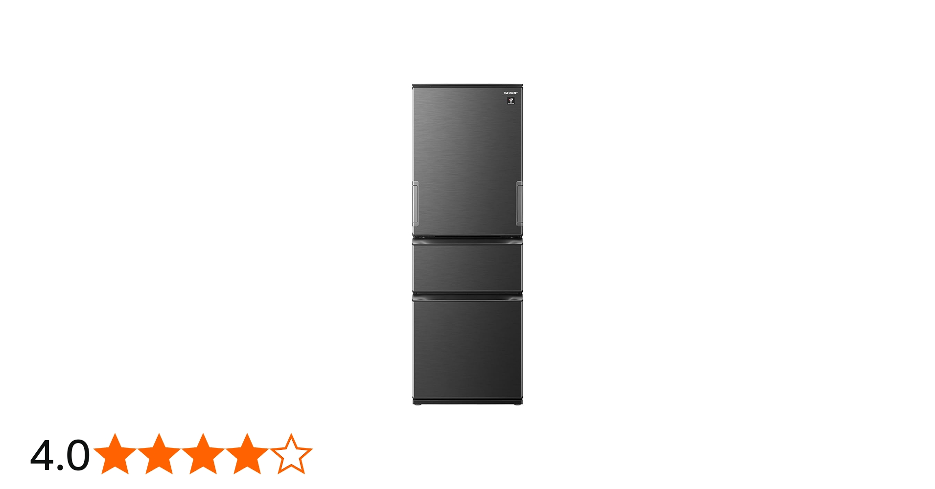 Amazon | シャープ 冷蔵庫 幅60cm 374L 両開き(どっちもドア) SJ-PW37K