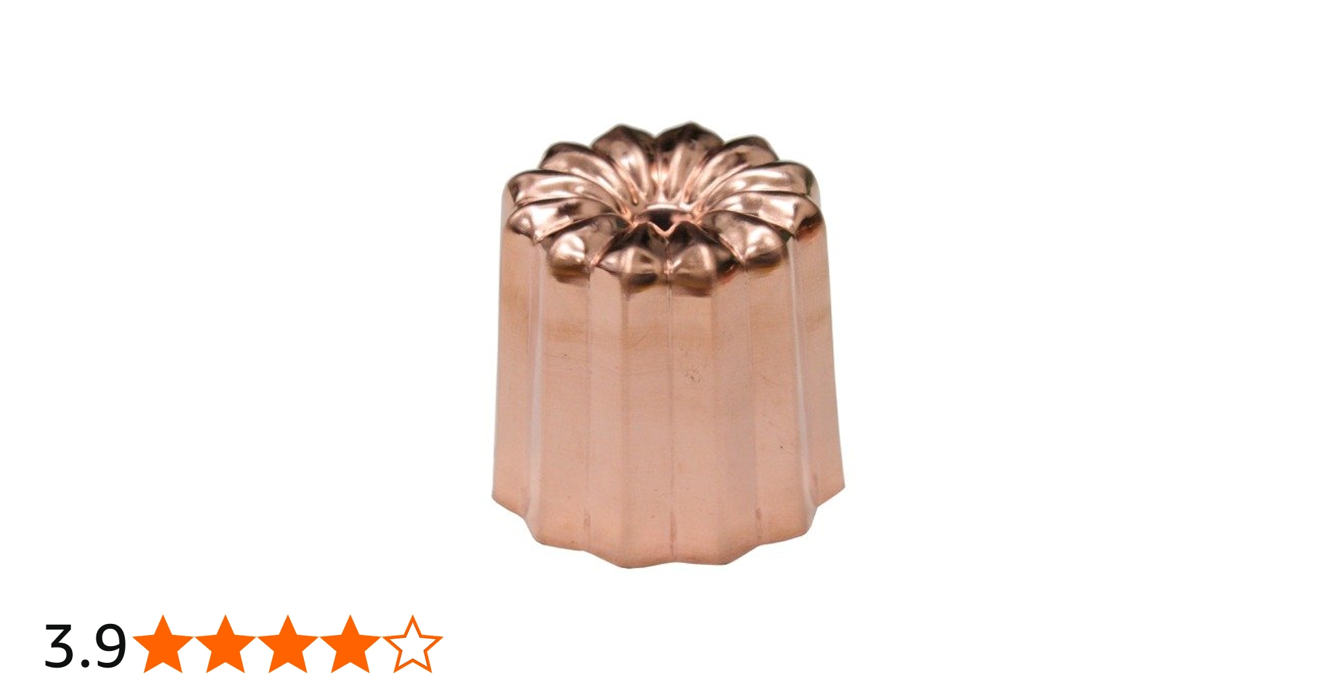 Amazon | 浅井商店 銅 カヌレ型 大 | 浅井商店 | マドレーヌ型