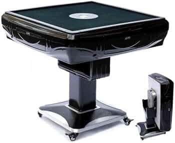 Amazon | 雀華 全自動麻雀卓 麻雀卓 XM28 自動配牌 自動積み棒 静音