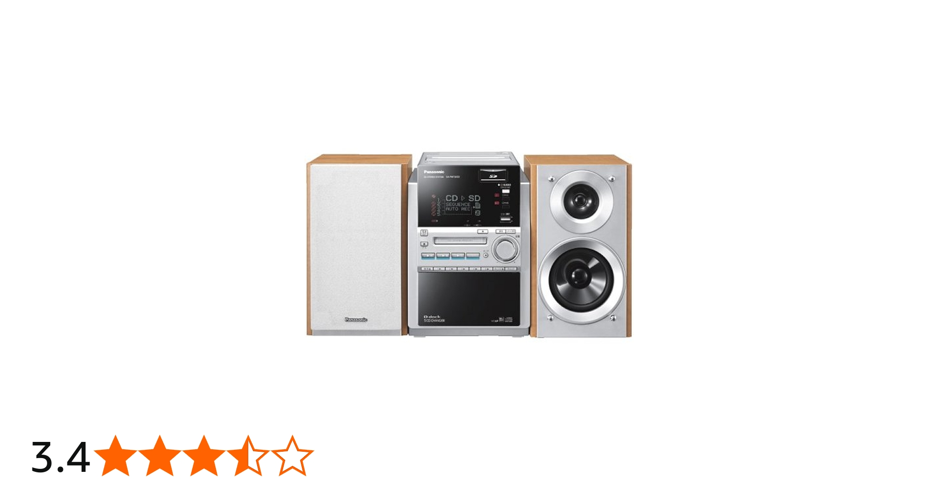 Amazon.co.jp: Panasonic D-dock SDステレオシステム(シルバー) SC