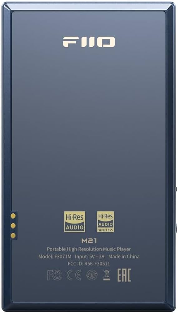 Amazon.co.jp: FIIO M21 Dark Blue FIO-M21-L【日本正規販売店より発送