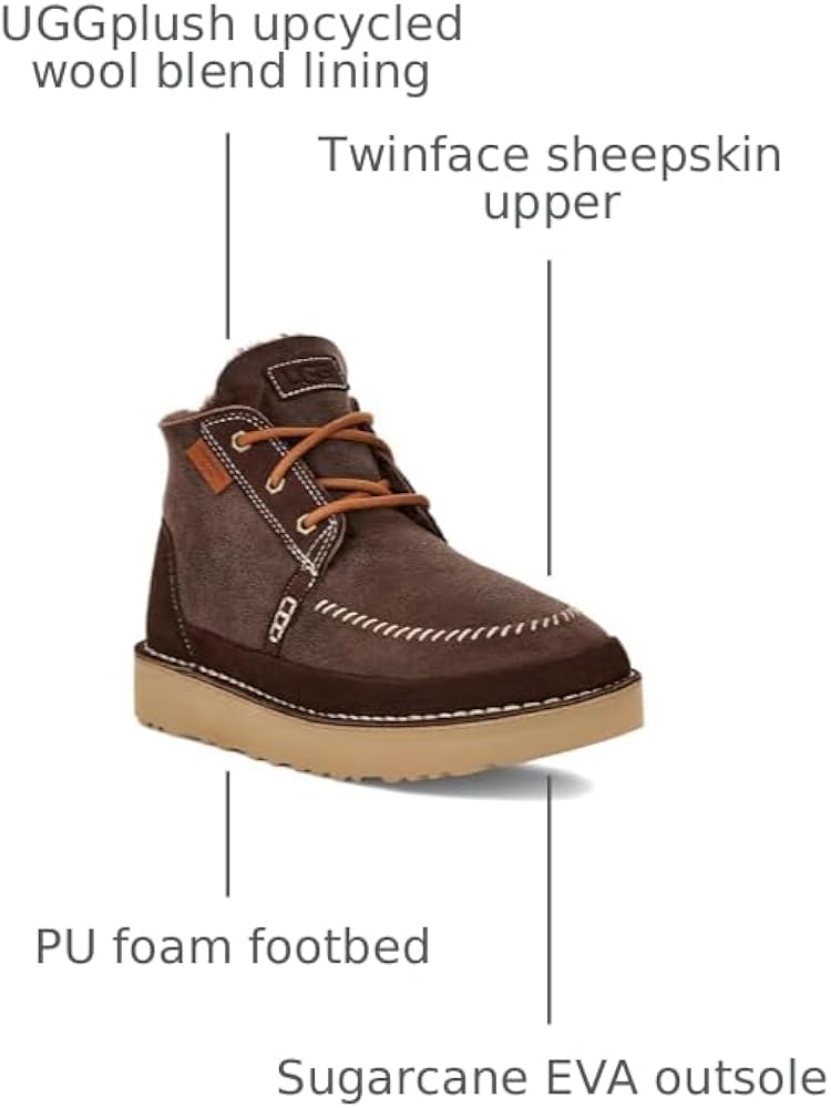 Amazon.com | UGG Unisex Neumel Crafted Regenerate Burnt Cedar 4/5