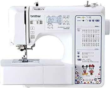 Amazon | ブラザー brother 文字縫い可能ミシン (ミッキー&ミニー