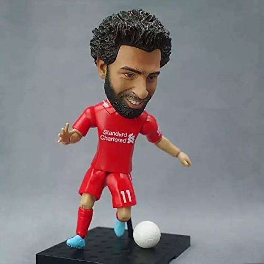 Amazon | サッカーアクションフィギュア モハメド・サラー リ