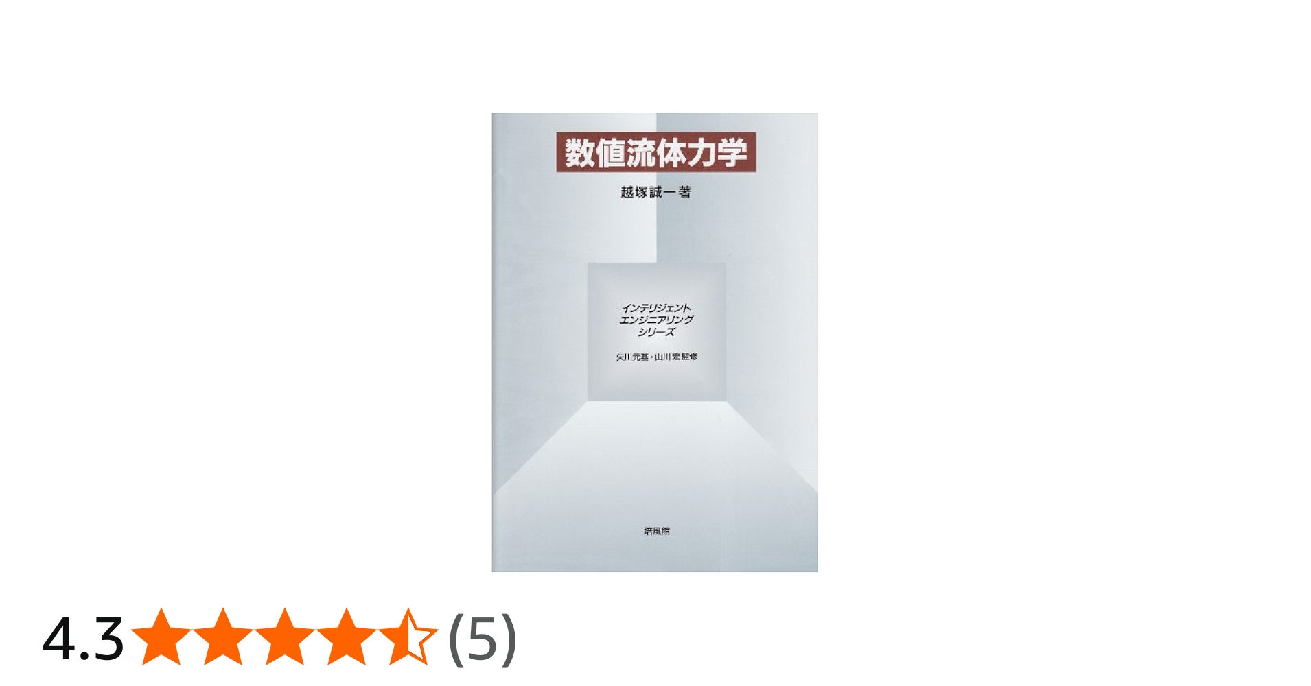 数値流体力学 (インテリジェント・エンジニアリング・シリーズ) | 越塚