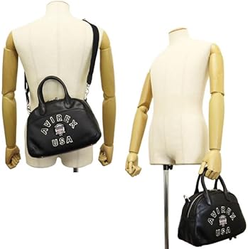Amazon | [AVIREX] AVX5625 BULTO VARSITY LEATHER MINI BOSTON BAG