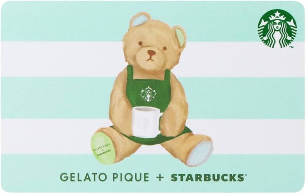 Amazon | STARBUCKS スタバ スターバックス カード コラボ ジェラピケ