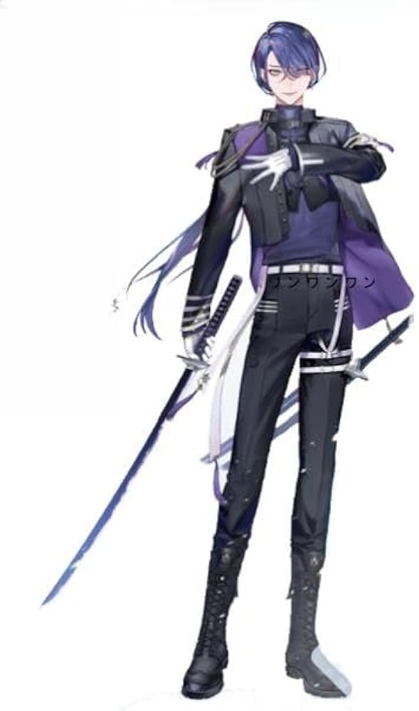 Amazon.co.jp: [ワンワンワン] Vtuber 長尾景 三華の樂 コスプレ衣装