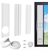 Amazon.co.jp: 窓用ダクトパネル 4枚セット テラス窓用 窓枠高さ67から