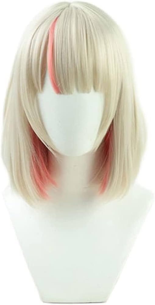Amazon.co.jp: コスプレウィッグ 魔界ノりりむ ボブ 耐熱 ウィッグ