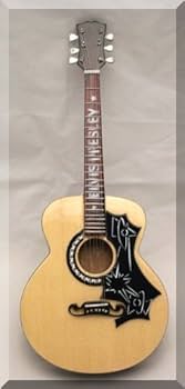Amazon | ELVIS PRESLEY ミニチュアギター Gibson J-200 | ミニチュア