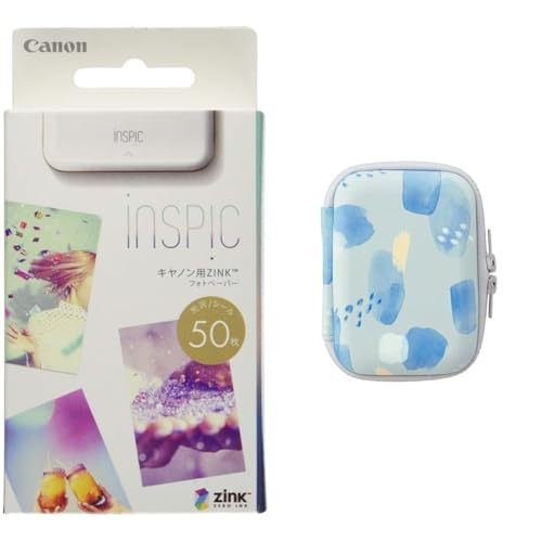 キヤノン Canon スマホプリンター用 ZINKフォトペーパー 50枚入り」の