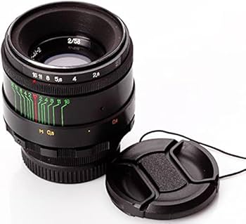 Amazon.co.jp: ヘリオス44-2 58mm F2ロシアレンズ、M 42マウントカメラ