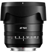 Amazon.co.jp: TTArtisan AF 75mm F2 Xマウント APS-C 単焦点レンズ