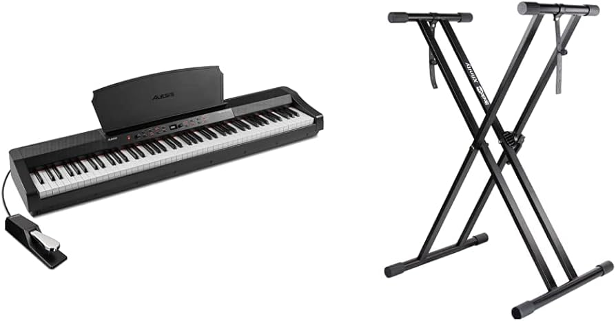 Amazon.com: Alesis Prestige Artist 88 Key Digital Piano + RockJam