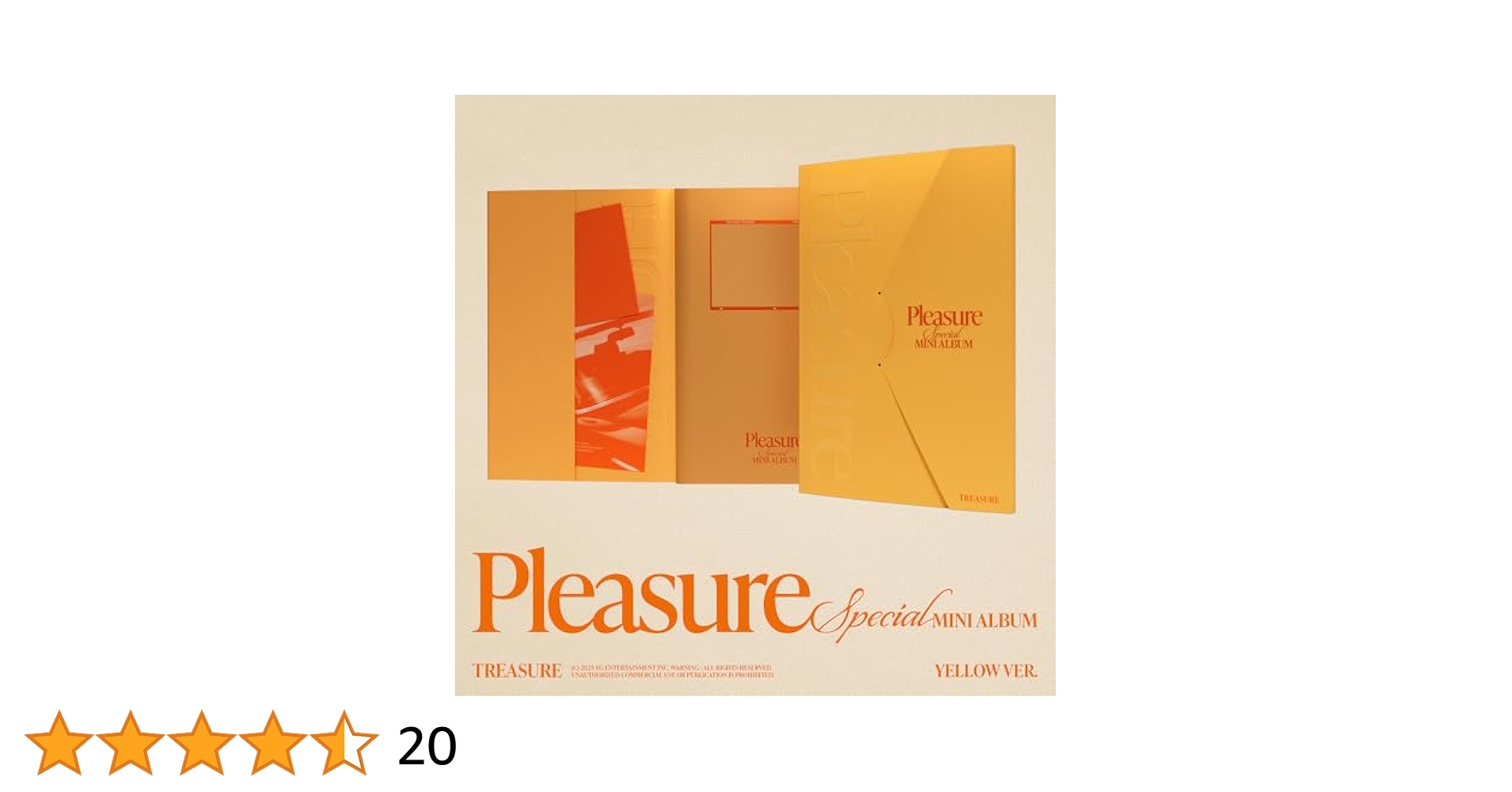 TREASURE PLEASURE 未使用シリアル ポストカード 【公式通販】