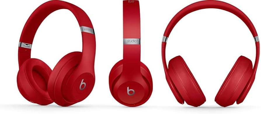 Amazon.com: Beats Studio3 Wireless Headphones - Red (Renewed