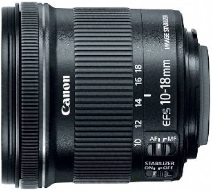Amazon.com : Canon EF-S 10-18mm f/4.5-5.6 IS STM Lens (Renewed