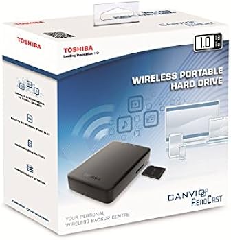 Amazon.com: Toshiba Canvio AeroCast 1TB Wireless Hard Drive